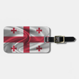 Georgiens flagga bagagebricka