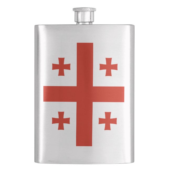 Georgiens flagga fickplunta (Framsidan)