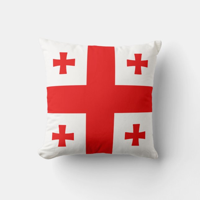 Georgiens flagga kudde (Framsida)