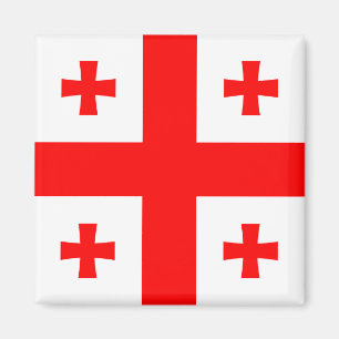 Georgiens flagga magnet