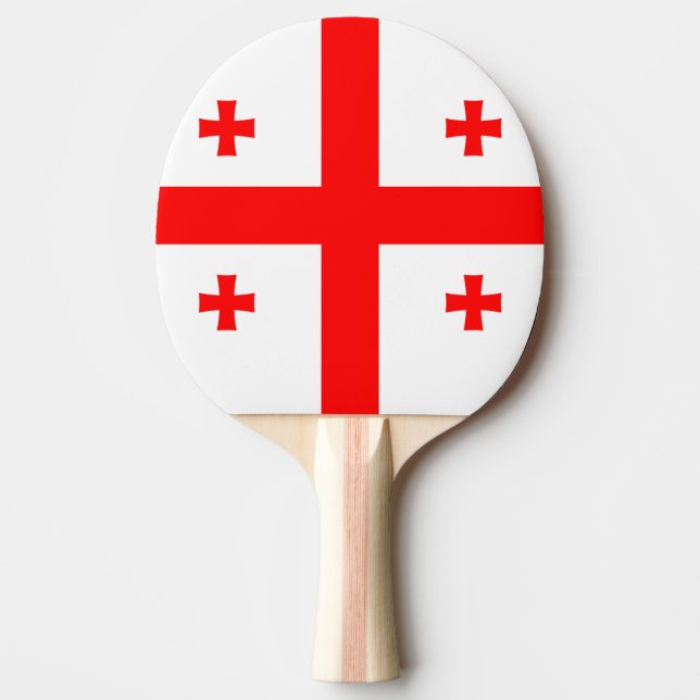 Georgiens flagga pingisracket (Framsidan)