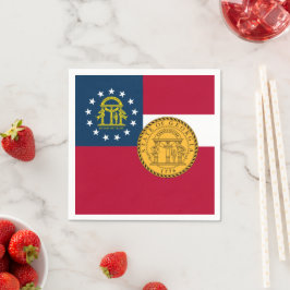 Georgiens flagga & sigill, Georgiens flagga Pappersservett