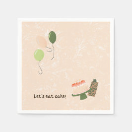 Georgiens födelsedag pappersservett