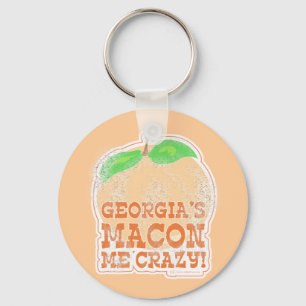 Georgiens Macon Me Crazy! Nyckelring