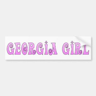 Georgiens Rosa Bildekal