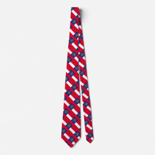 Georgiens Statlig flagga Design Slips