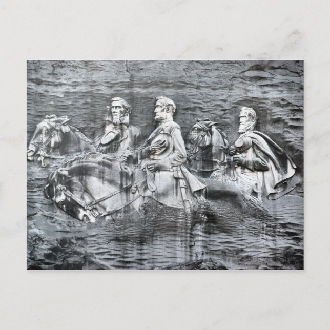 Georgiens stenbergsmonument vykort (Framsida)