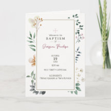 Georgina Grethodox Church baptism Program