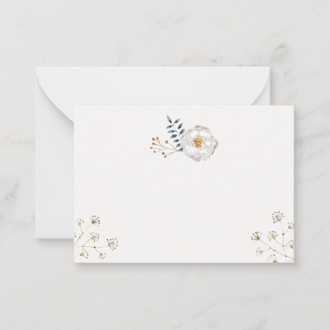 Georgina Mini Notecard Anteckningskort (Framsida)