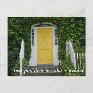 Georgisk dörr i Cahir - Irland Vykort