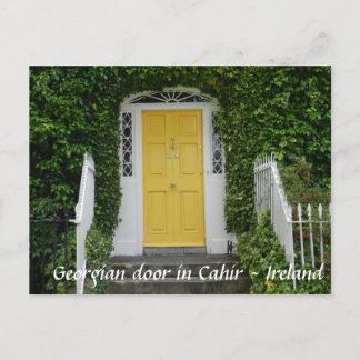 Georgisk dörr i Cahir - Irland Vykort