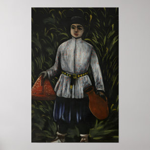 Georgisk målare Niko Pirosmani-målningar Poster