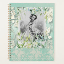 Georgiska dam i Sea Moss Grönt och löv.