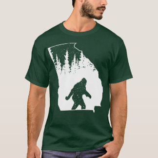 Georgiska staten Karta Gifts T Shirt