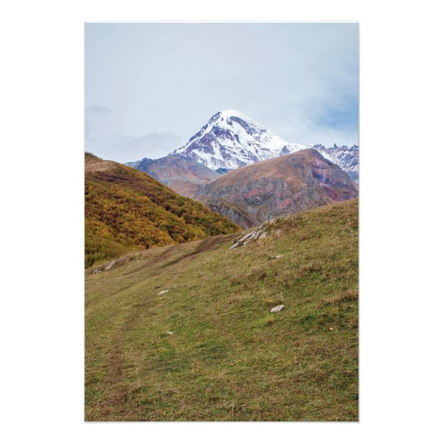 Georgiskt landskap fototryck (Framsidan)