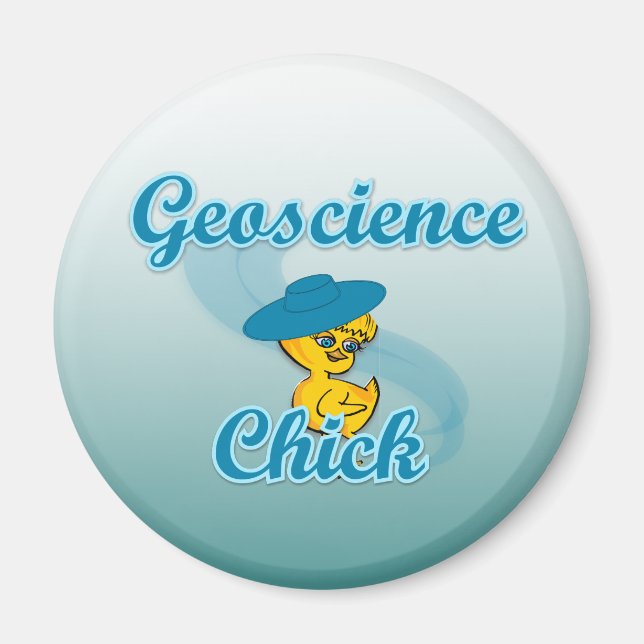 Geoscience-Chick nr 3 Magnet (Framsidan)