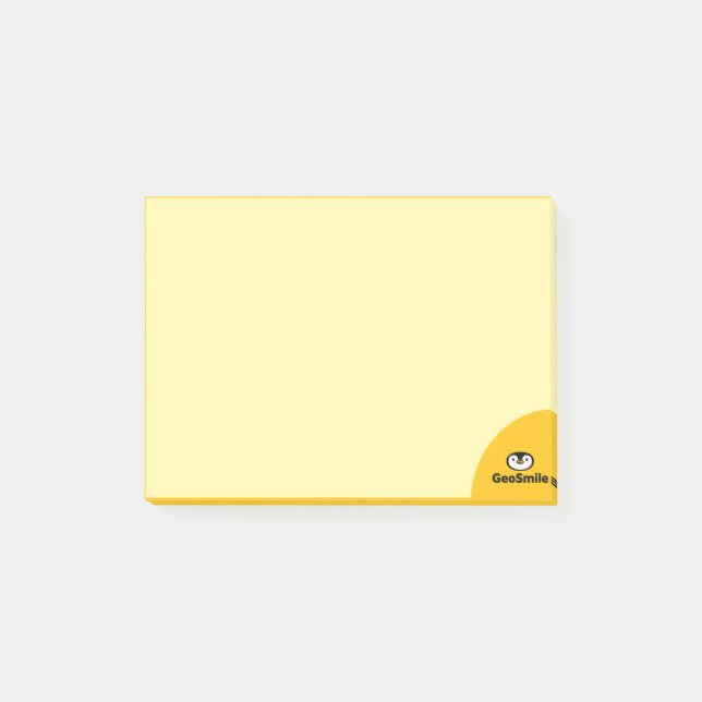 GeoSmile Post-it Block (Framsida)