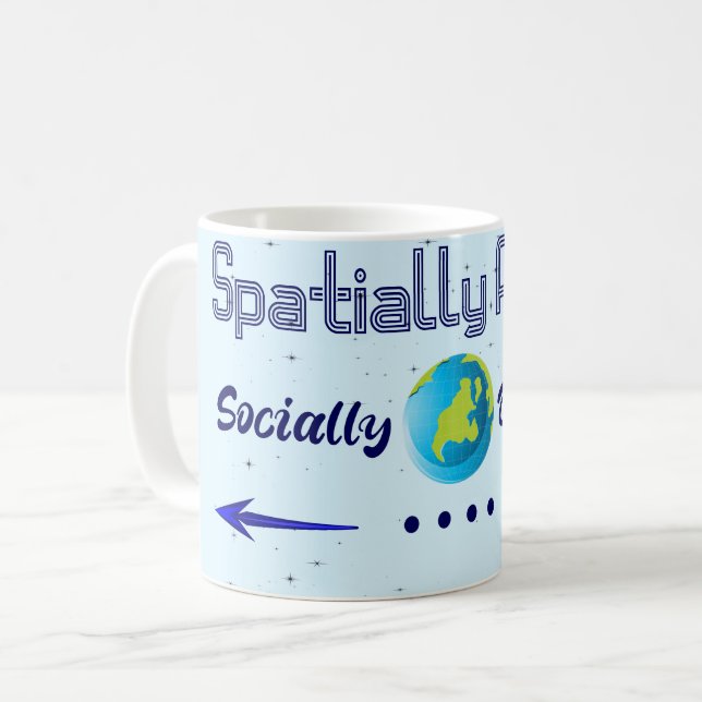 Geospatial, lantmätare dryck kaffemugg (Framsida vänster)