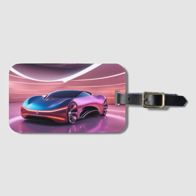 GEPäCKANHäNGER Bagagebricka (Framsida horisontal)