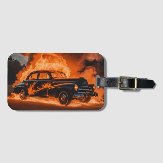 GEPäCKANHäNGER Bagagebricka (Framsida horisontal)