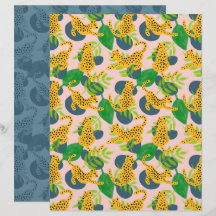 Gepard Scrapbookpapper