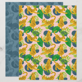 Gepard Scrapbookpapper