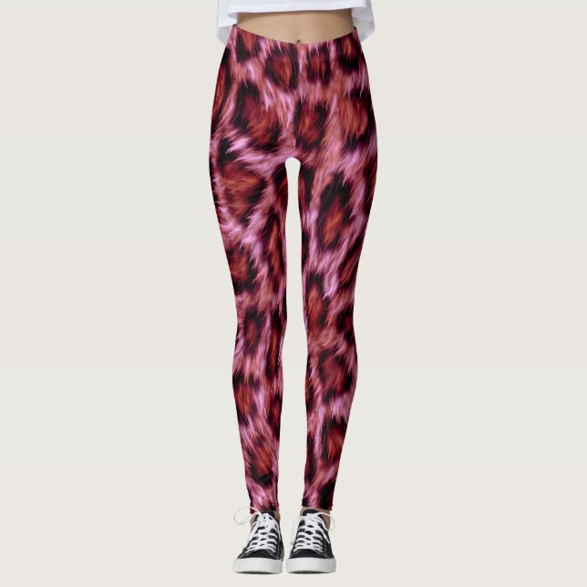 gepardkänsla leggings (Framsida)