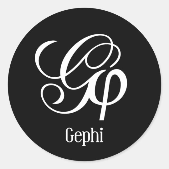Gephi Runt Klistermärke