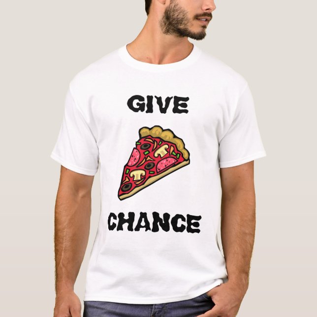 GEPIZZA RISKERAR TEE (Framsida)