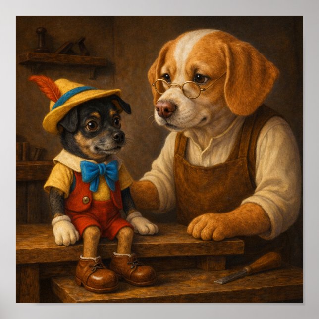 "Gepp & Nocchio" Poster (Framsidan)