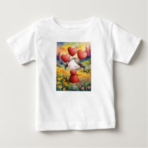 GER ALLA KÄRLEK I HENNES HJÄRTA T SHIRT