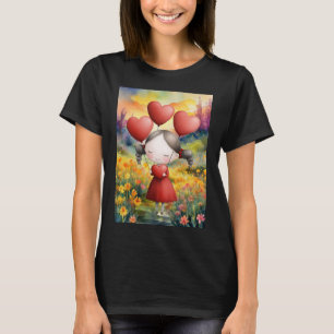 GER ALLA KÄRLEK I SIN HJÄRTA T SHIRT