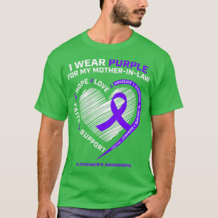 Ger demens Svärmor Lila Mamma Alzheimers T Shirt
