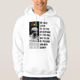 Ger För manar Che Guevara Thomas av Sankara Afrika Hoodie