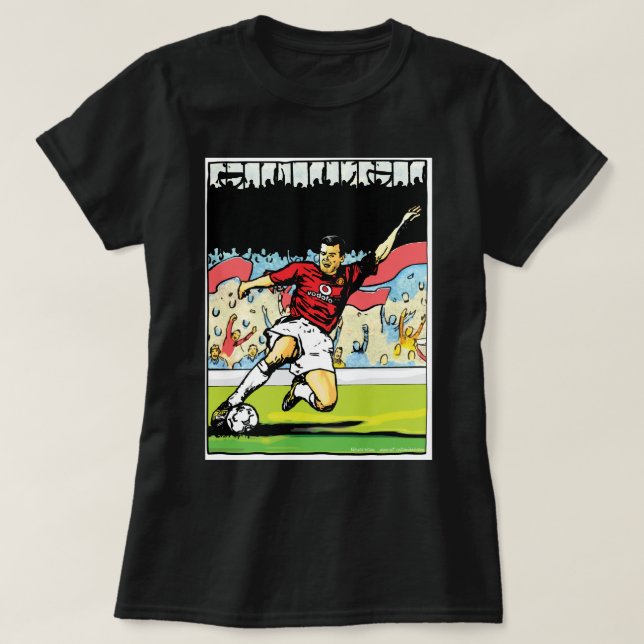 Ger För manar Keano Roy i Rovers Stil T Shirt (Design framsida)
