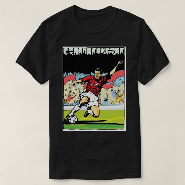 Ger För manar Keano Roy i Rovers Stil T Shirt (Design framsida)
