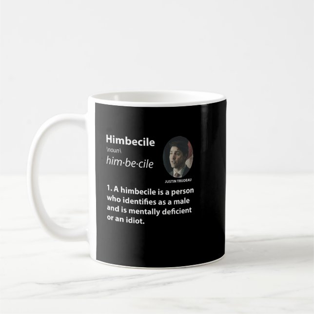 Ger För manar premiärminister Trudeau Graphi Kaffemugg (Vänster)