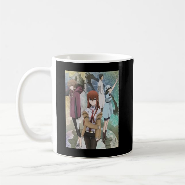 Ger För manar steins Anime Grind-grafik för Fläkt Kaffemugg (Vänster)