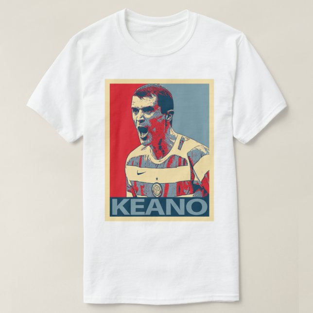 Ger Idea Roy Keane Artwork Kung T Shirt Cult (Design framsida)