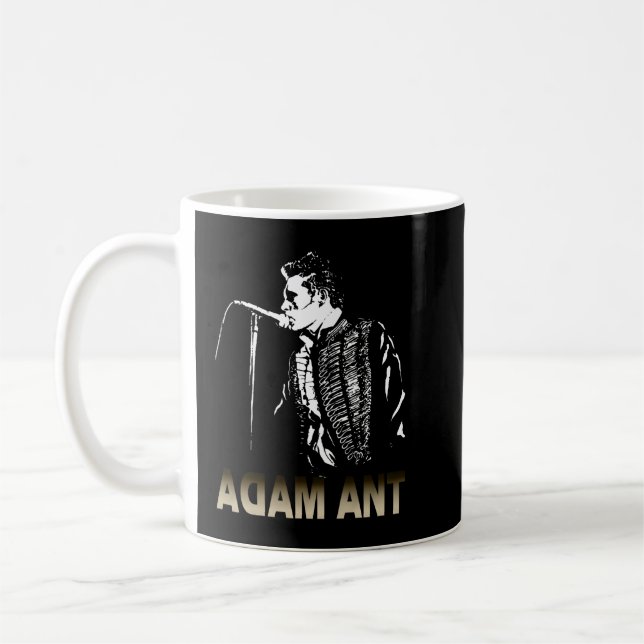 Ger Kvinnor Male Adam Singer Ant Songwriter Graphi Kaffemugg (Vänster)