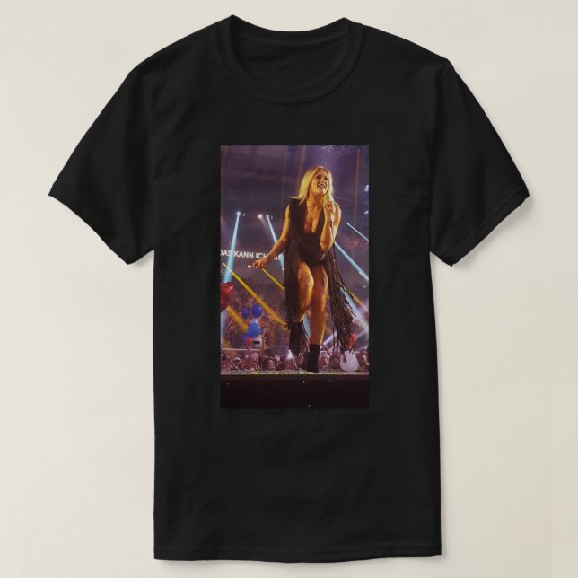 Ger Manar Berömd Helene Benice Fischer Female T Shirt (Design framsida)