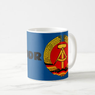 Gera, Öster Tyskland - DDR GDR Ostdeutschland Kaffemugg