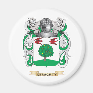 Geraghty vapensköld (familjvapenskölden) magnet