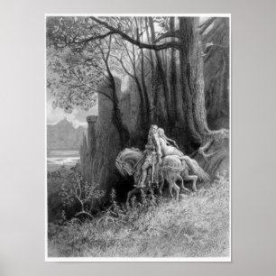 Geraint och Enid Ride Away Poster
