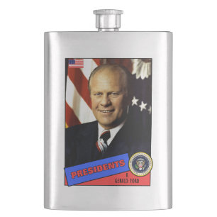 Gerald Ford Baseball Card Fickplunta