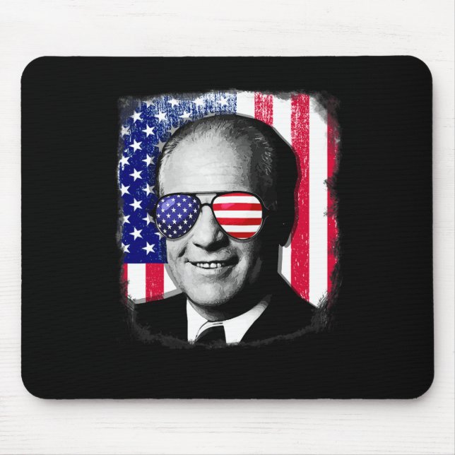 Gerald Ford Us Flagga 4 juli Musmatta (Framsidan)