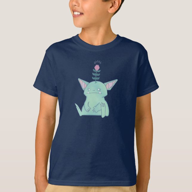 Gerald Gubben | Sött Grinig Fantasiväsen  T Shirt (Framsida)