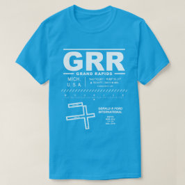 Gerald R. Ford Internationell Airport GRR T Shirt