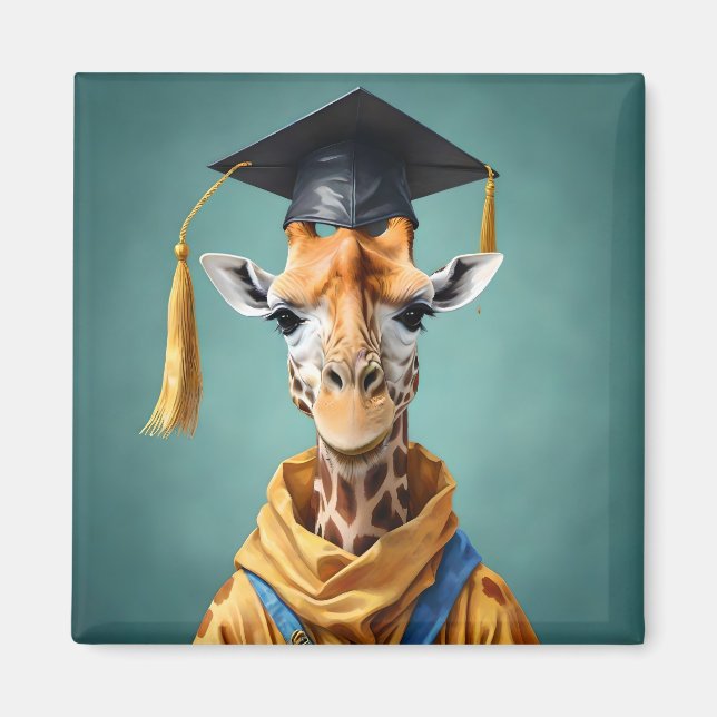 Gerald The Giraffe Student, Magnet (Framsidan)