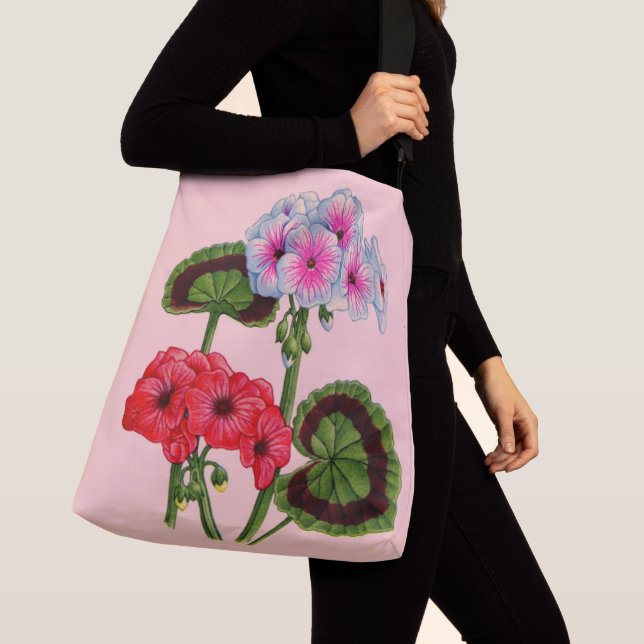 geranium axelväska (Närbild)